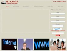 Tablet Screenshot of neteagles.com